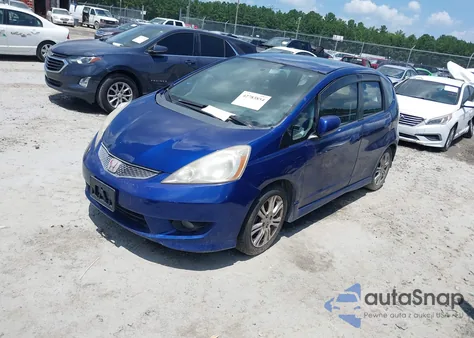 2009 Honda Fit Sport из США, поврежденный, VIN JHMGE88459S044601